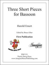 Three Short Pieces for Bassoon cover